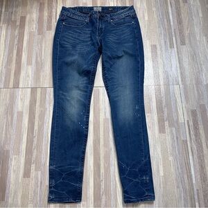 Express ‘BE ROCK’ Women's Dark Indigo Skinny Jeans